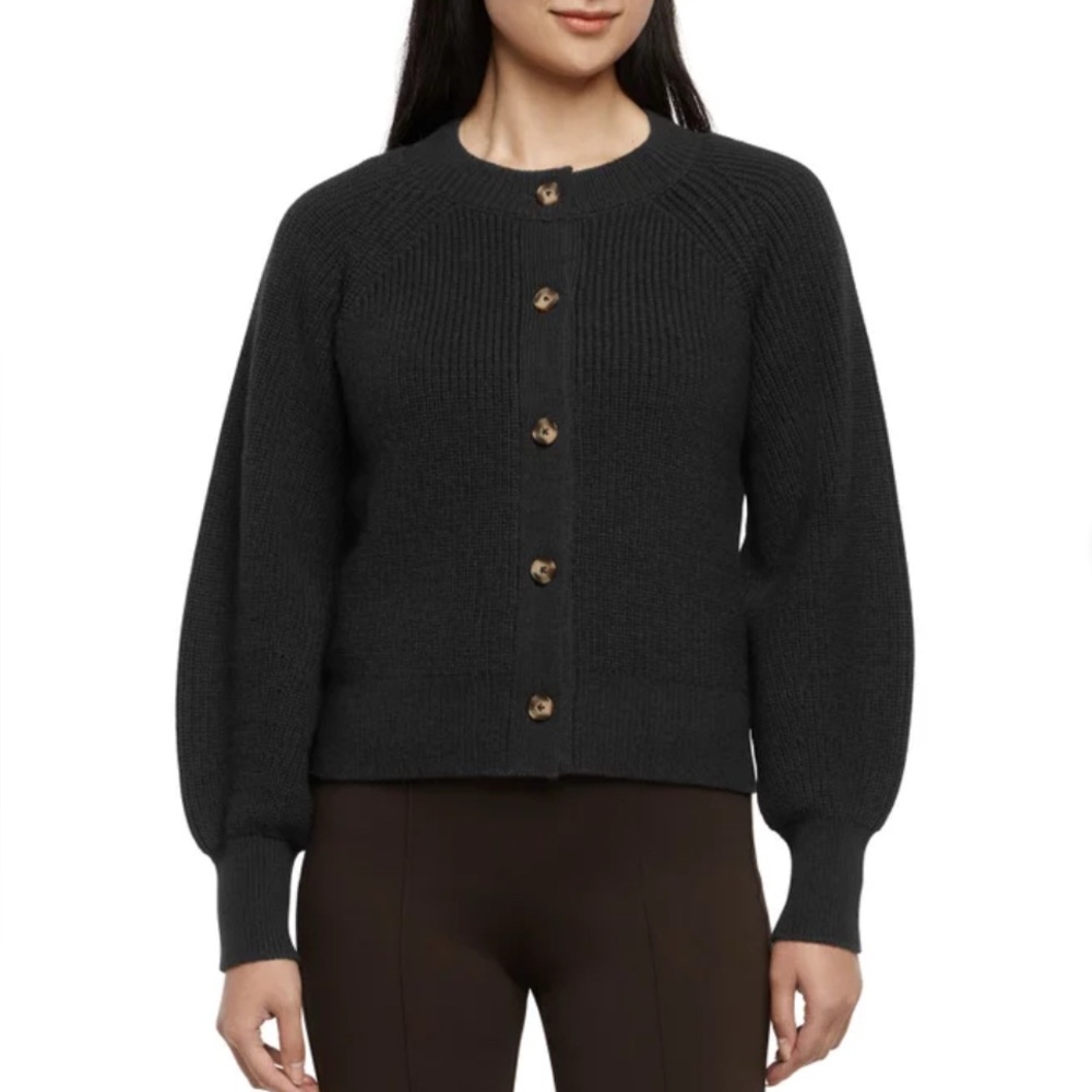 Banana Republic Women’s Button Front Cardigan, Black,  Size XXL NWT
